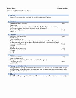 Where can you find resume templates?